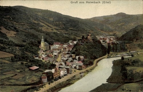 Heimbach der eifel - ak,