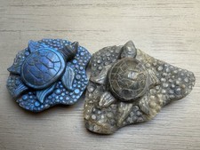 2x Labradorit Schildkröte SET