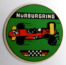 Werbe-Aufkleber Nürburgring Grüne Hölle Motorsport Formel Eins F1 Rennsport 70er