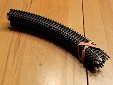 Fleischmann ++ 6024 - 10 x gebogendes Gleis Radius 1 - 357mm - 45° ohne OVP