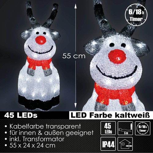 Acryl elch leds - acryl,