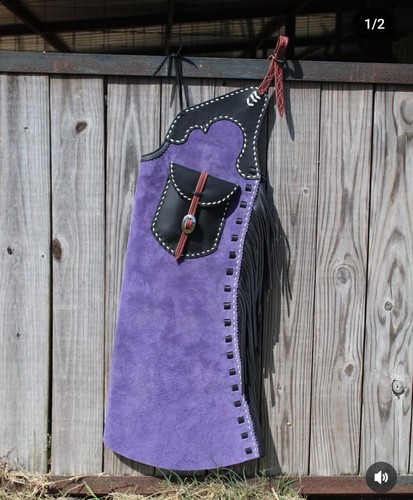 Leder chap cowboy - chap, western