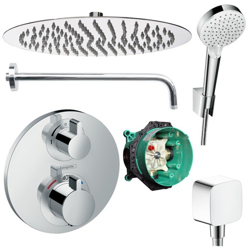 Unterputz duscharmatur set - unterputz, duscharmatur,
