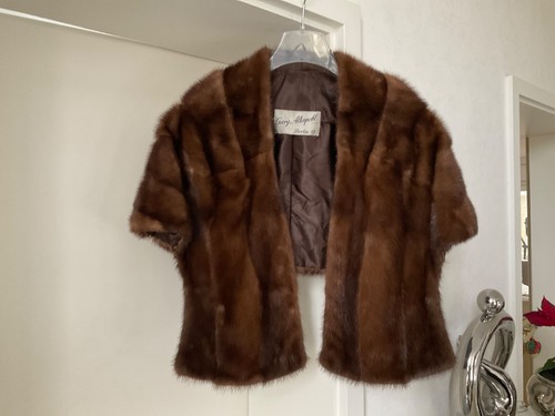 Schöne nerzstola nerz braun - schöne,