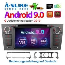Android Autoradio Navi GPS WIFI 4G für BMW E90 E91 E92 E93 325i 320d CD DVD SWC