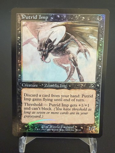 Magic mtg putrid imp - magic,