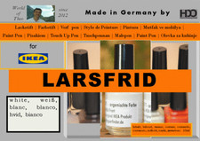 Lackstift für IKEA LARSFRID