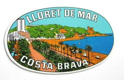 Souvenir aufkleber lloret - souvenir-aufkleber, de