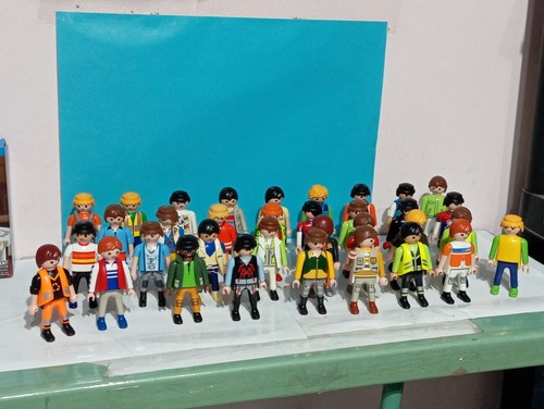 Playmobil x35 figuren - figuren, jungen