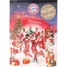 FC Bayern München Adventskalender 2025 Schokolade Gutschein FC Bayern Fanartikel