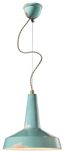 Hängelampe keramik shabby - keramik,