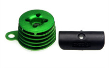 Motor-Attrappe Frontrammer 1/16 Mini Inferno grün Ersatzteil Kyosho IH-08G IH08G