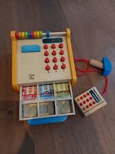 Registrierkasse Spielzeugkasse Kaufmannsladen Holz-Kasse u. v. Zubehör