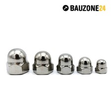 Hutmutter Edelstahl A2 DIN