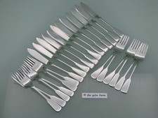 WMF Cromargan - -- SPATENFORM - 12x Fischbesteck -- - Neuwertiger Zustand