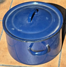 DDR Emailie Topf - großer