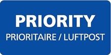 10-500 Stück PRIORITY-
