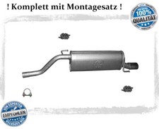 Endschalldämpfer für Fiat