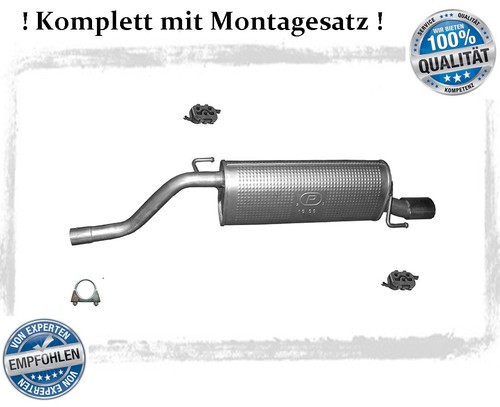 Endschalldämpfer für fiat - endschalldämpfer,