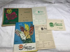 DDR Katalog - VEB Erfurter Samen- und Pflanzenzucht 1973 - mit allen Unterlagen