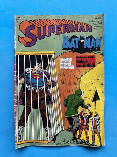Superman batman comic 1972 - batman,