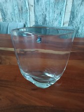 Nachtmann  Marc Aurel  große schwere  Vase Glas Modern geschwungen