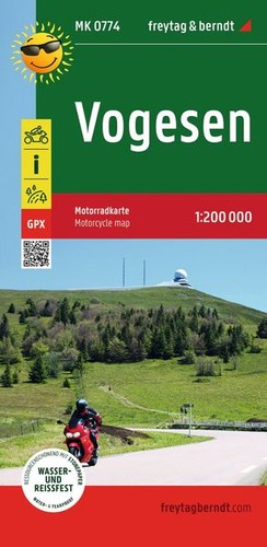 Vogesen motorradkarte - vogesen,,