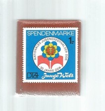 DDR Spendenmarke Junge Welt