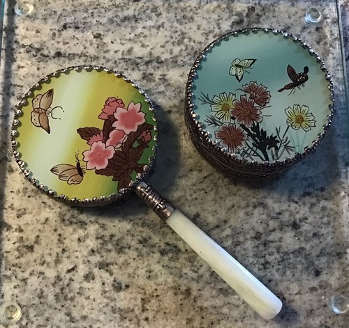 Vintage japanische kosmetikbox - japanische,