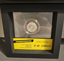 Original BVB Sondermünze Streng limitiert Feinsilber Double Zwanzig Zwölf NEU