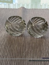 2 Partylite Illusion Glas