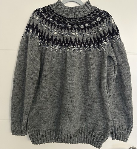 Norweger pullover grau - pullover,