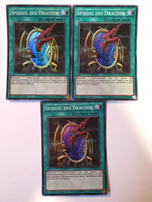 3x Spiegel Des Drachen PEVO-DE039 Super-Rare 1 Auflage YU-GI-OH Karten Playset