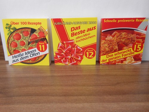 Mini maggi kochbücher - x,