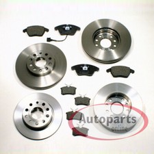 Bremsscheiben 312 mm + 256 mm