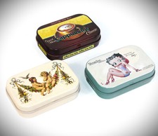 3x Nostalgic Art Pillendose Blechdose Vorratsdose Geschenk Idee Vintage Shabby M