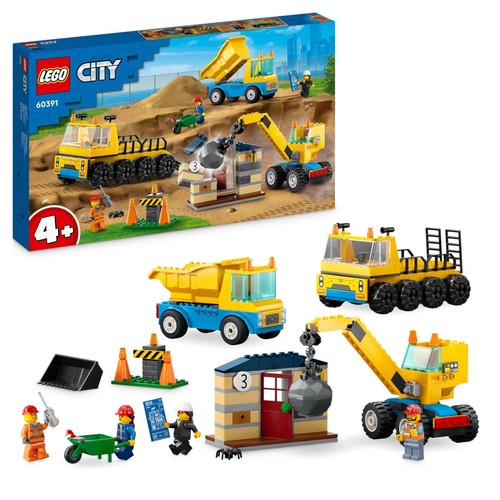 Lego city 60391 - lego®, baufahrzeuge