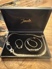 Juwelo Schmuck set Halskette Ohrring Armreif pierre Lang
