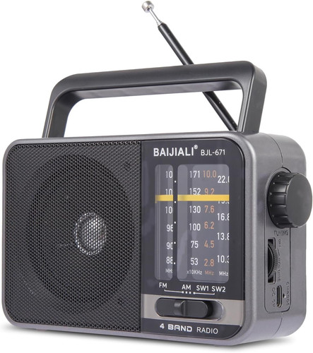 Tragbares ukw radio mit - radio,