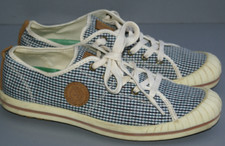 AIGLE Sneaker Halbschuhe Canvas blau weiß grün maritim Gr. 38 TOP Zustand