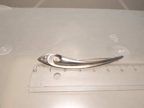 80er brosche 925 silber - 70/80er, j.