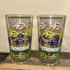 Strongbow Pint Gläser x 2