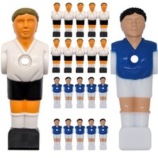 22 Tischkicker Figuren 16mm - Deutschland vs. Frankreich - Tischfussball Spieler