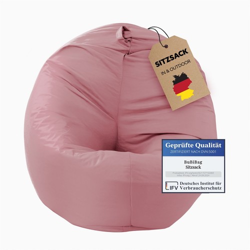 Sitzsack 2in1 puderflieder - sitzsack,