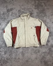 Adidas Skijacke L Beige Rot