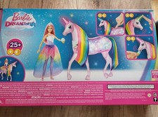 Barbie Dreamtopia Magisches Zauberlicht Einhorn Puppe (FXT26)