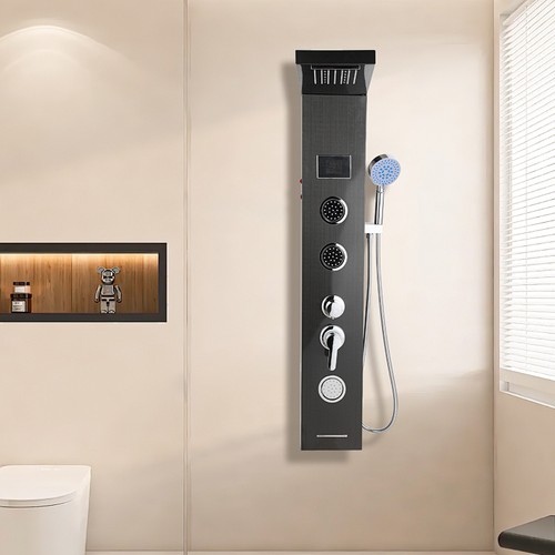 Led duschpaneel regendusche - duschpaneel,