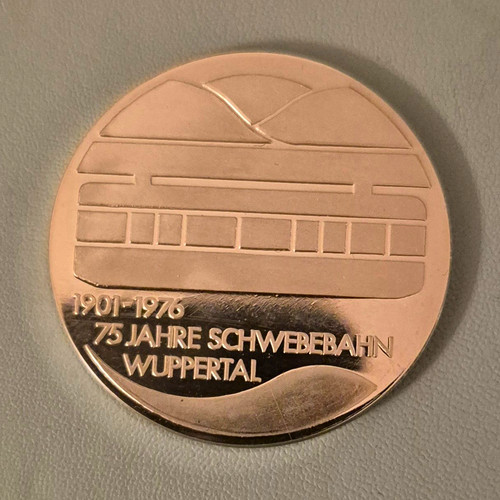 Silbermedaille jahre - 75,