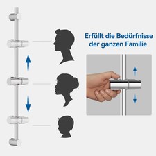 Edelstahl Duschstange