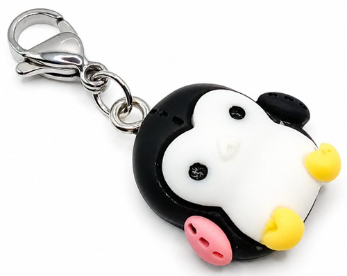 Pinguin charm clip anhänger - pinguin,
